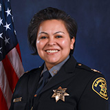 Official portrait of Alameda County Sheriff Yesenia Sanchez
